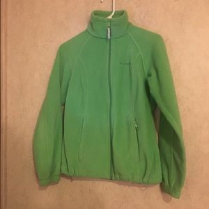 Columbia Green Fleece Jacket